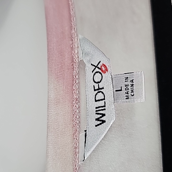 Wildfox 2Piece Shorts & Top Lounge Set Pink Tye Dye - Picture 6 of 12